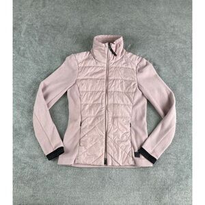 Bogner Fire + Ice Women's Fleece Jacket Pink Size S Quilted Long Sleeve Outdoor